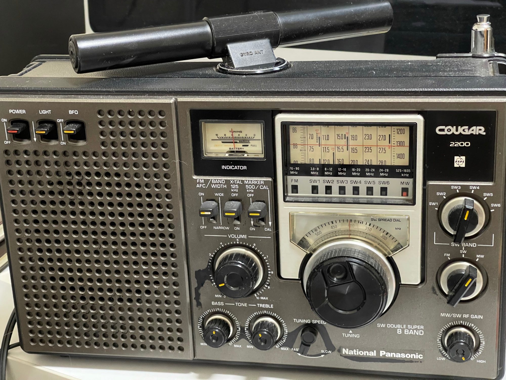 National Panasonic クーガー2200 RF-2200 程度良好 - ラジオ